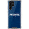 NFL New England Patriots Distressed Galaxy S22 Ultra Clear Case