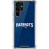 NFL New England Patriots Distressed Galaxy S22 Ultra Clear Case