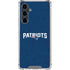 NFL New England Patriots Distressed Galaxy S23 FE Clear Case
