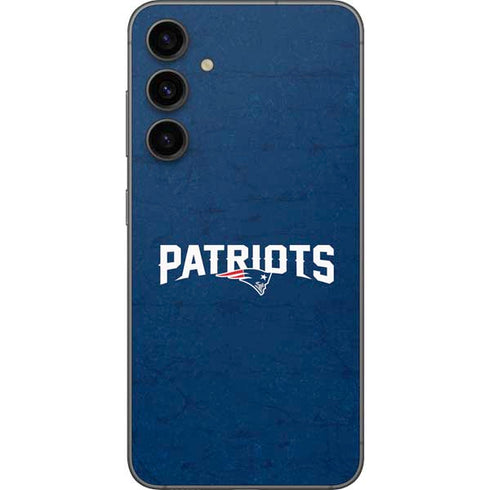 NFL New England Patriots Distressed Galaxy S23 FE Skin