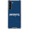NFL New England Patriots Distressed Galaxy S23 Plus Clear Case