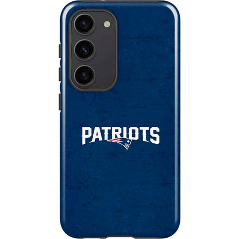 NFL New England Patriots Distressed Galaxy S23 Pro Case