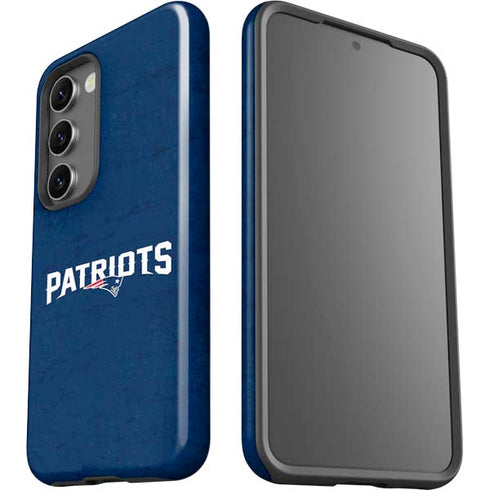 NFL New England Patriots Distressed Galaxy S23 Pro Case