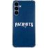 NFL New England Patriots Distressed Galaxy S24 Clear Case
