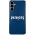 NFL New England Patriots Distressed Galaxy S24 Plus Clear Case