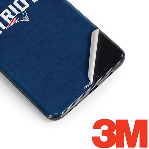 NFL New England Patriots Distressed Galaxy S9 Plus Skin