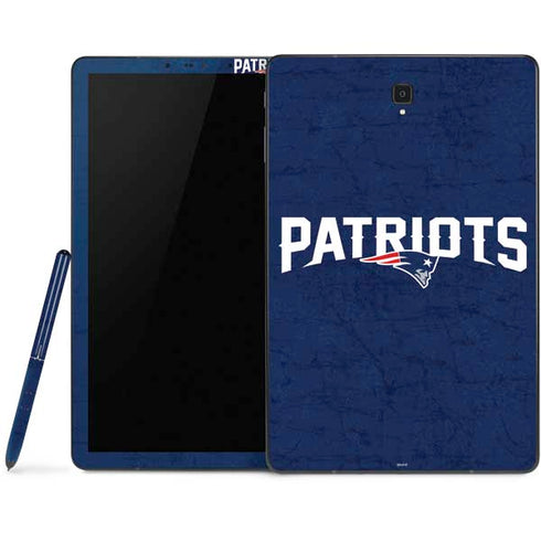 NFL New England Patriots Distressed Samsung Galaxy Tab Skin