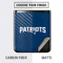 NFL New England Patriots Distressed Galaxy Z Flip Skin