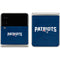 NFL New England Patriots Distressed Galaxy Z Flip3 5G Skin