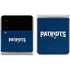 NFL New England Patriots Distressed Galaxy Z Flip3 5G Skin