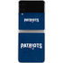 NFL New England Patriots Distressed Galaxy Z Flip4 5G Skin