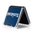 NFL New England Patriots Distressed Galaxy Z Flip5 5G Clear Case