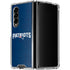 NFL New England Patriots Distressed Galaxy Z Fold4 5G Clear Case