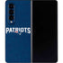 NFL New England Patriots Distressed Galaxy Z Fold4 5G Skin