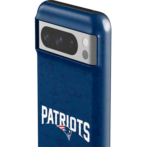 NFL New England Patriots Distressed Google Pixel 8 Pro Impact Case