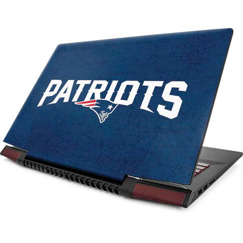 NFL New England Patriots Distressed Lenovo IdeaPad Skin