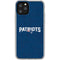 NFL New England Patriots Distressed iPhone 11 Pro Clear Case