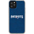 NFL New England Patriots Distressed iPhone 11 Pro Clear Case