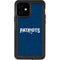 NFL New England Patriots Distressed iPhone 12 Waterproof Case