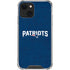 NFL New England Patriots Distressed iPhone 13 Clear Case
