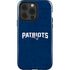 NFL New England Patriots Distressed iPhone 15 Pro Impact Case
