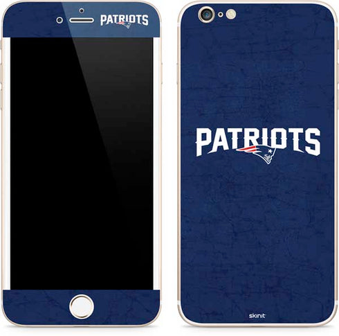 NFL New England Patriots Distressed iPhone 6/6s Plus Skin
