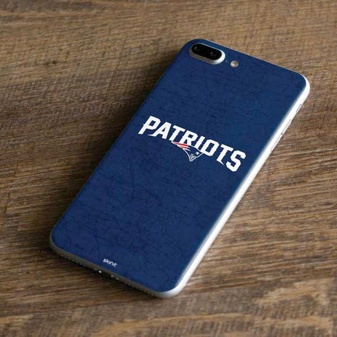 NFL New England Patriots Distressed iPhone 7 Plus Skin