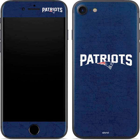 NFL New England Patriots Distressed iPhone 7 Skin
