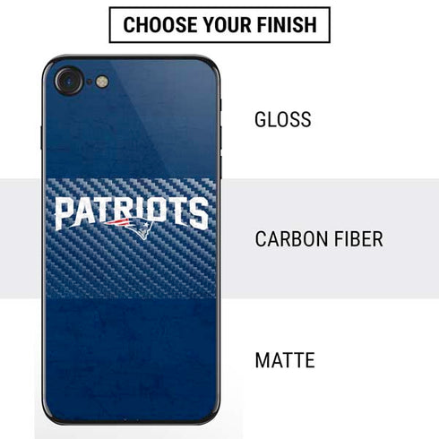 NFL New England Patriots Distressed iPhone SE (2nd & 3rd Gen) Skin