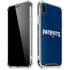 NFL New England Patriots Distressed iPhone XR Clear Case