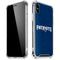 NFL New England Patriots Distressed iPhone XS Max Clear Case