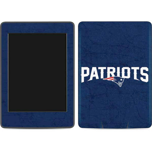 NFL New England Patriots Distressed Amazon Kindle Skin