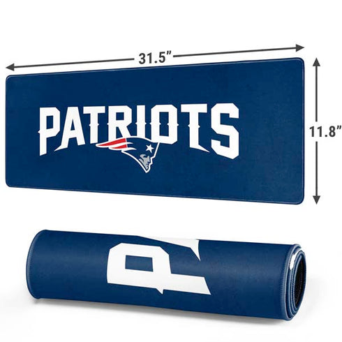 NFL New England Patriots Distressed Gaming Mouse Pad