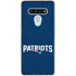 NFL New England Patriots Distressed LG Stylo 6 Clear Case