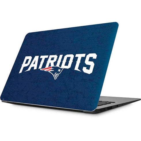 NFL New England Patriots Distressed Apple MacBook Skin