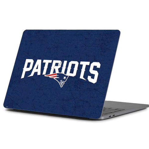 NFL New England Patriots Distressed Apple MacBook Pro 13-inch Skin