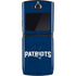 NFL New England Patriots Distressed Motorola RAZR Skin