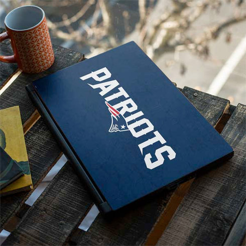 NFL New England Patriots Distressed MSI GS65 Stealth Laptop Skin