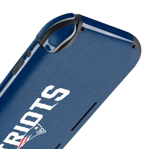 NFL New England Patriots Distressed Nintendo Switch Lite Skin