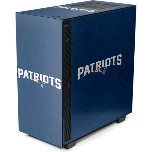 NFL New England Patriots Distressed NZXT H510 Compact ATX Mid-Tower Case Skin