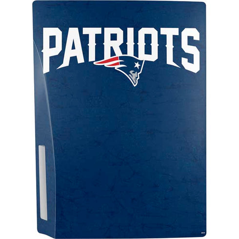 NFL New England Patriots Distressed PS5 Bundle Skin