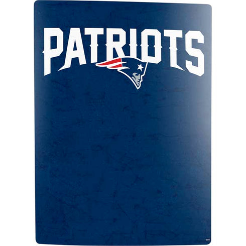 NFL New England Patriots Distressed PS5 Digital Edition Bundle Skin