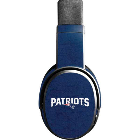 NFL New England Patriots Distressed Skullcandy Crusher Wireless Skin