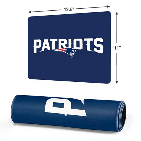 NFL New England Patriots Distressed Gaming Mouse Pad