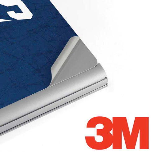 NFL New England Patriots Distressed Surface Book 2 15in Skin