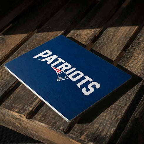 NFL New England Patriots Distressed Surface Laptop 2 Skin