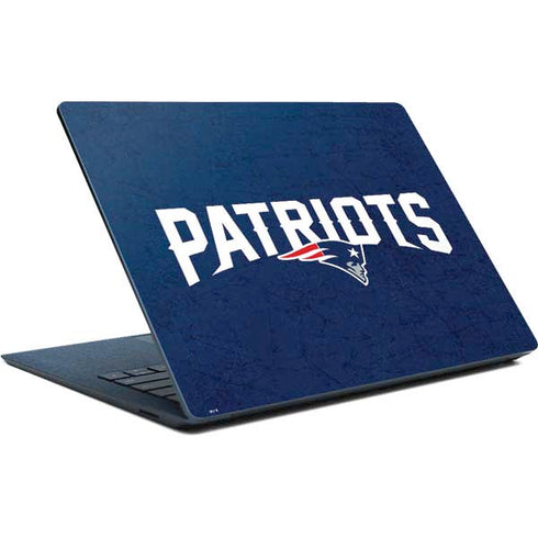 NFL New England Patriots Distressed Surface Laptop Skin