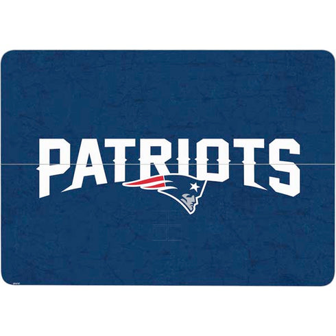 NFL New England Patriots Distressed Surface Laptop Studio Skin