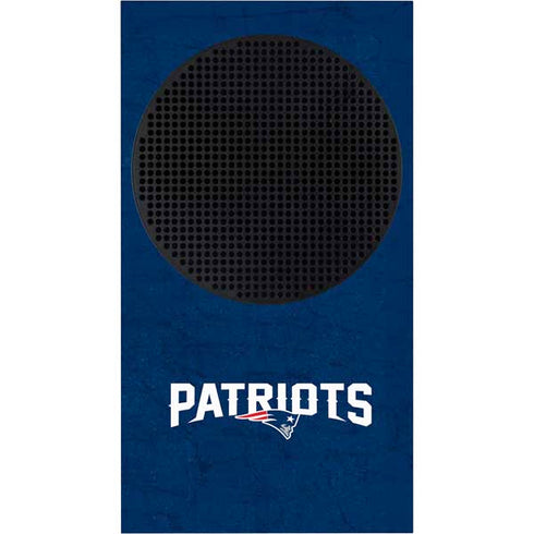 NFL New England Patriots Distressed Xbox Series S Console Skin