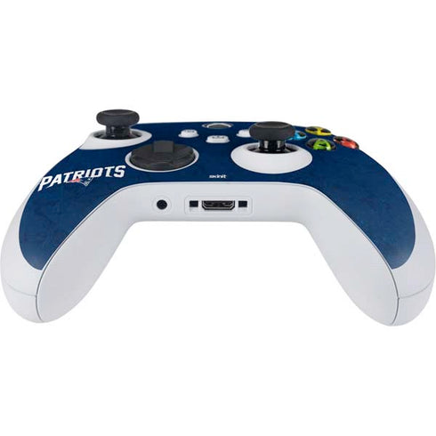 NFL New England Patriots Distressed Xbox Series S Controller Skin